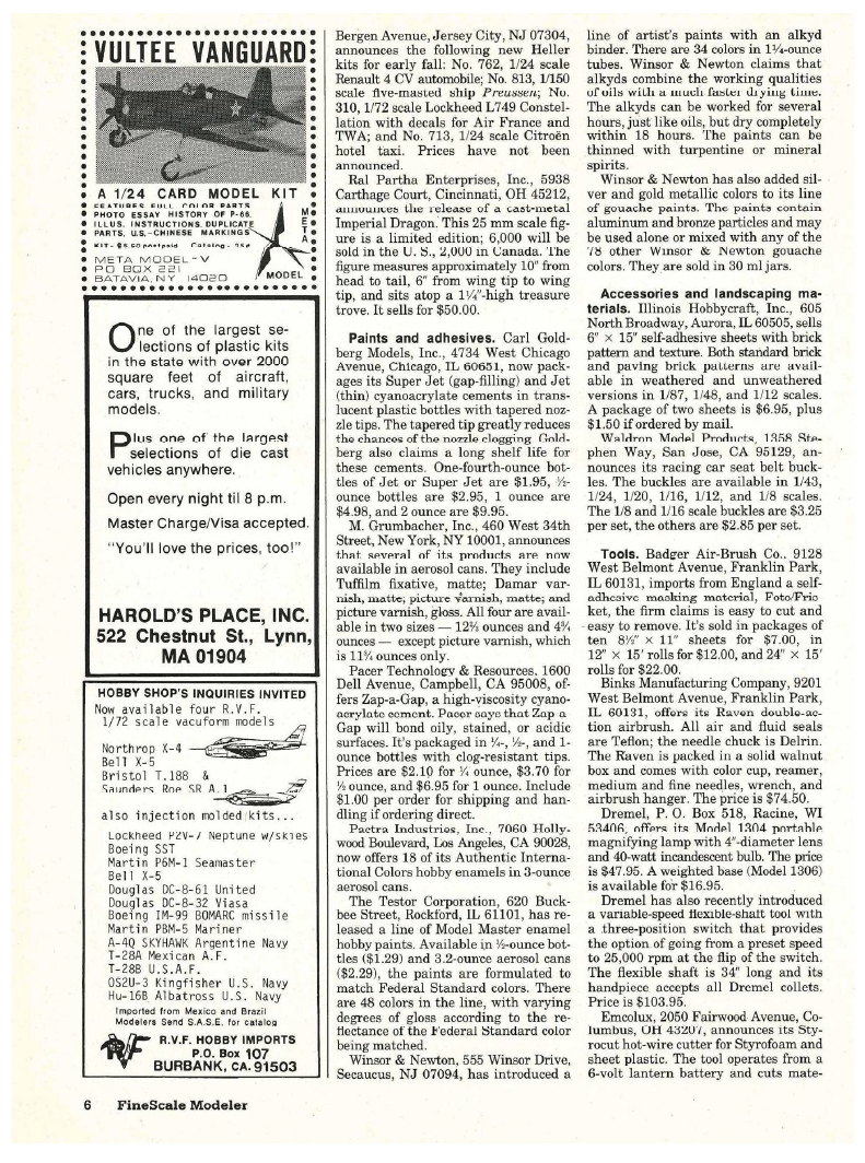 FineScale Modeler 1982-Fall (Vol01-01)